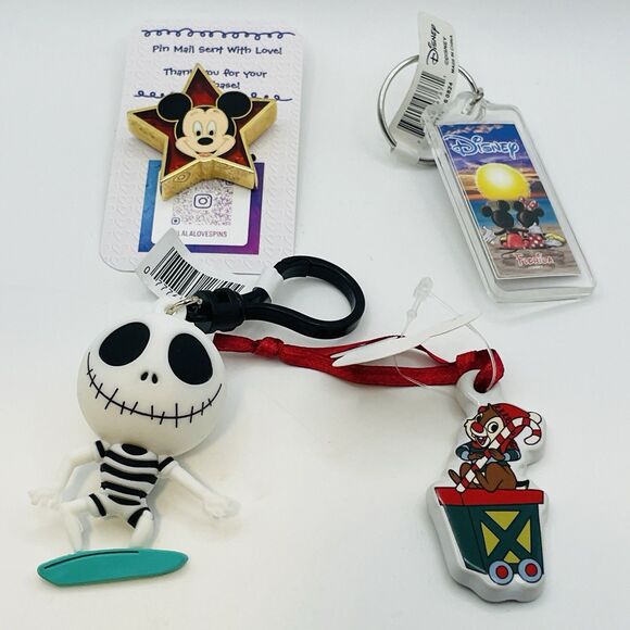 Lot Of Assorted Disney Stickers, Pins, Disney Bag, and More See Pics - Picture 4 of 7